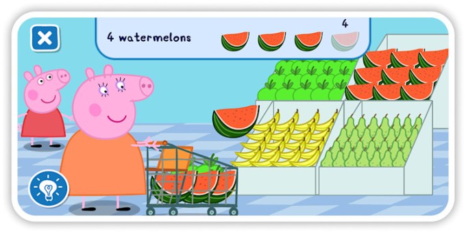 Chơi game với nhân vật Peppa Pig trên Netflix Playground