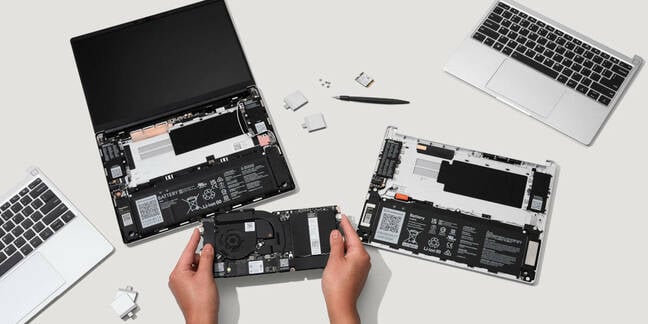 Dòng sản phẩm Framework Laptop mới