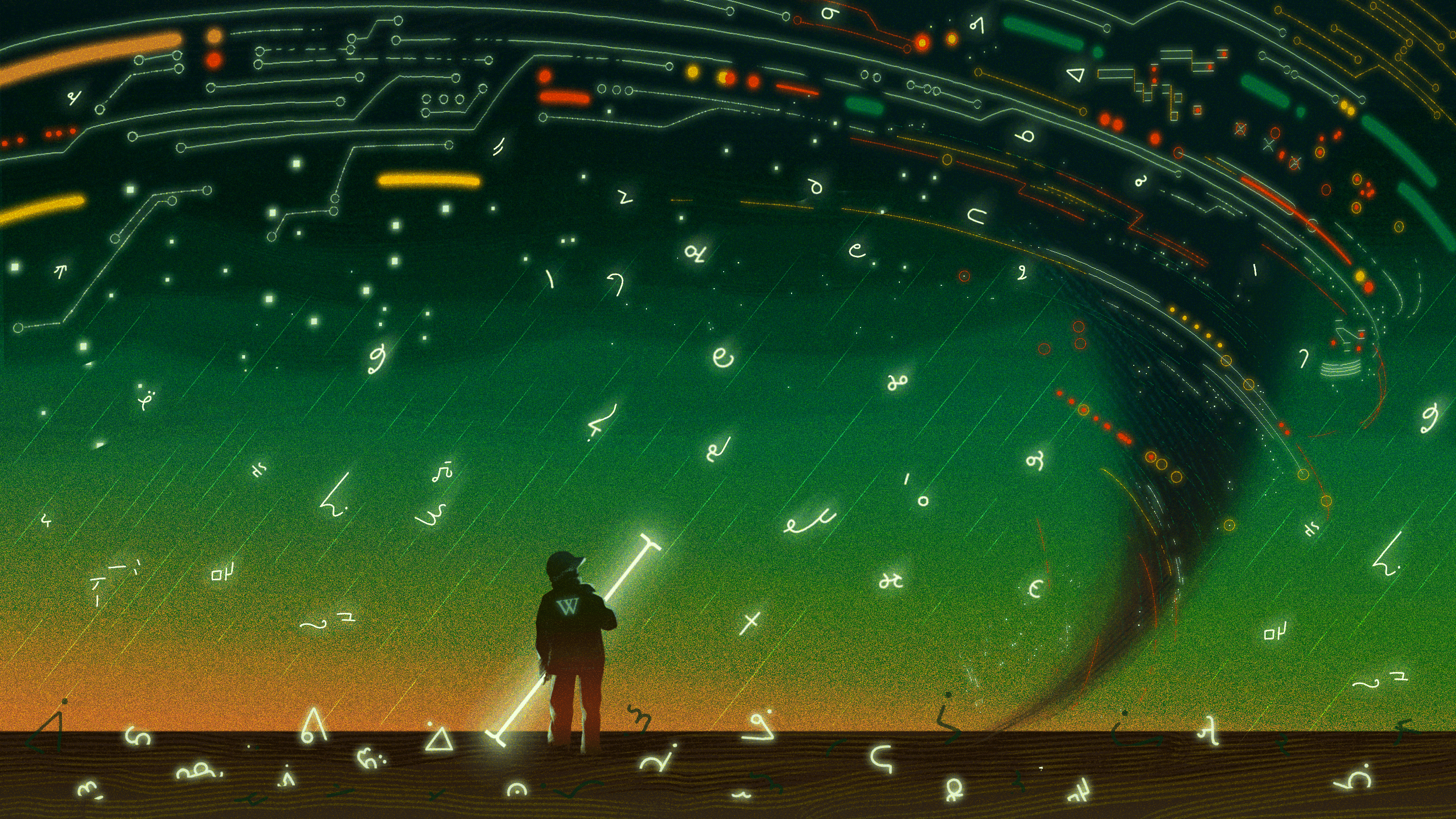 Minh họa về AI và công nghệ