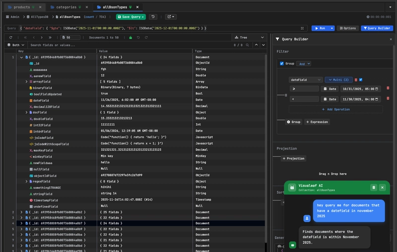 Bắt đầu từ một câu lệnh thay vì truy vấn trống