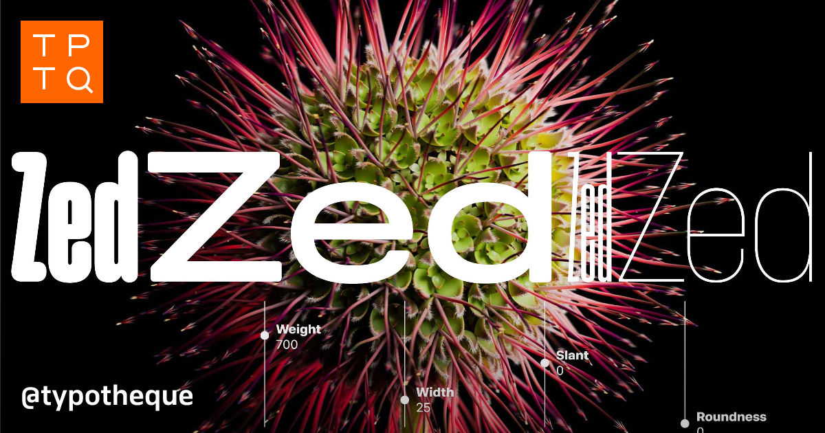 Zed: Bộ font chữ Sans-serif thế kỷ 21 định hình lại khả năng đọc và khả năng tiếp cận