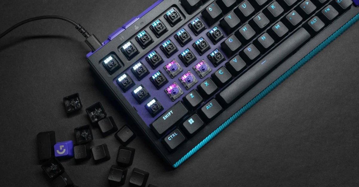 Logitech G512 X: Bàn phím gaming lai kết hợp switch Analog và Cơ