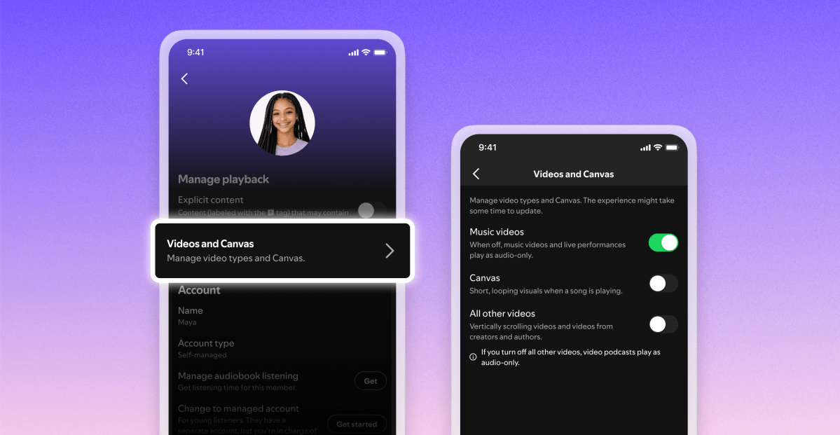 Spotify bổ sung tính năng tắt toàn bộ video trong ứng dụng