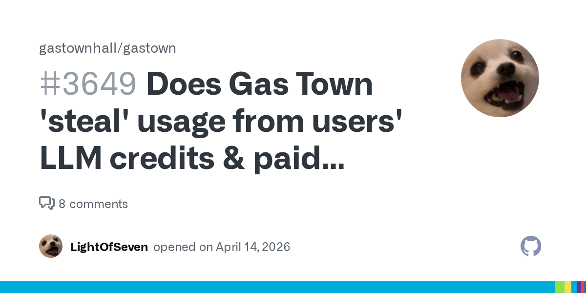 Gas Town bị cáo buộc âm thầm sử dụng tài khoản GitHub và tín dụng AI của người dùng để tự sửa lỗi