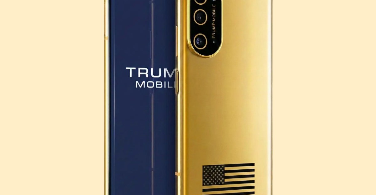 Thiết kế mới của chiếc điện thoại Trump Phone đã xuất hiện