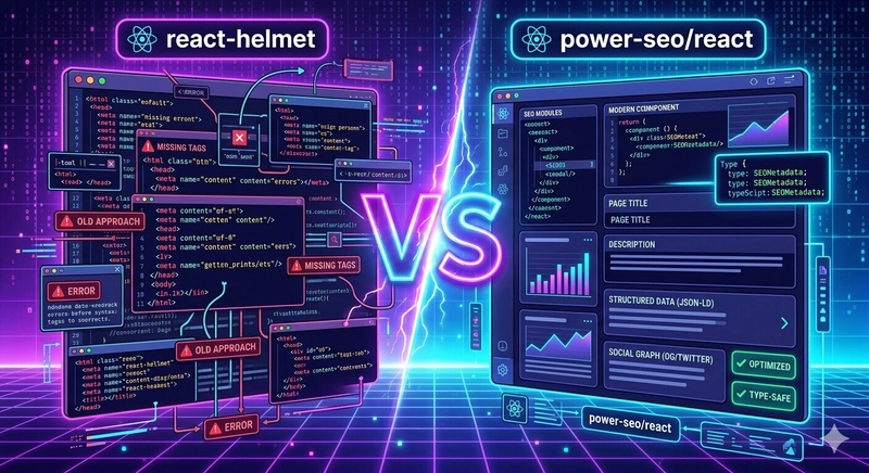 react-helmet vs power-seo react