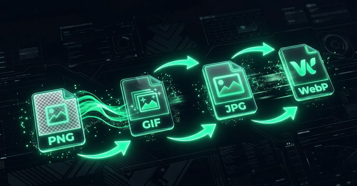 Trình chuyển đổi ảnh miễn phí chạy hoàn toàn trên trình duyệt, không cần đăng ký