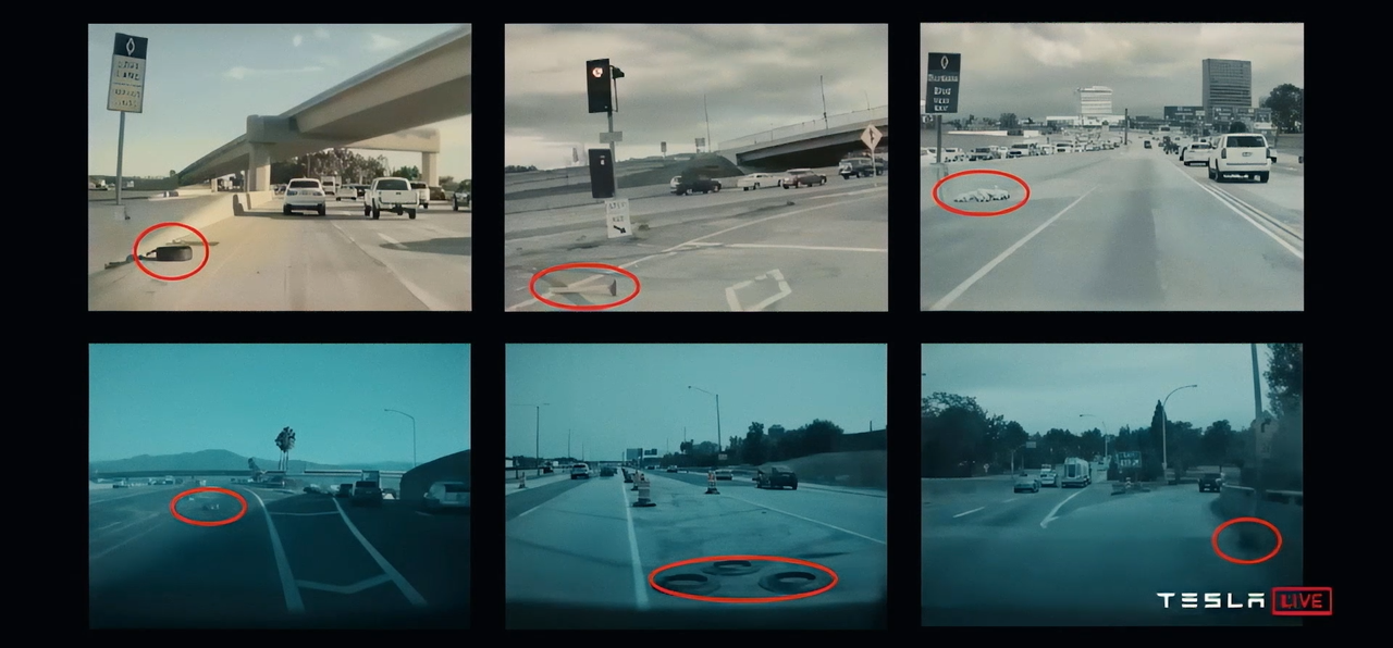 Hệ thống Autopilot của Tesla phát hiện chướng ngại vật