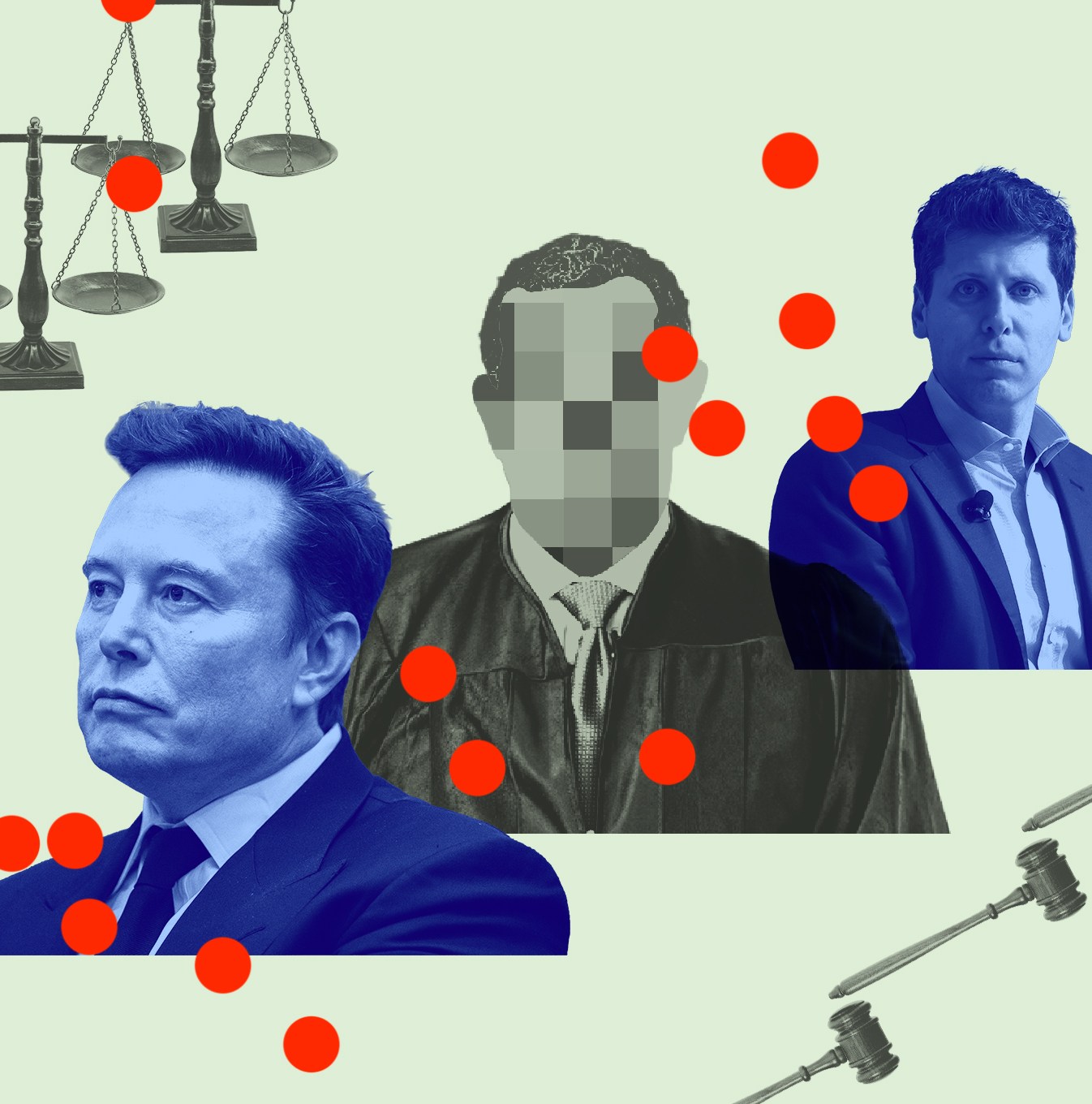 Musk và Altman trong phiên tòa
