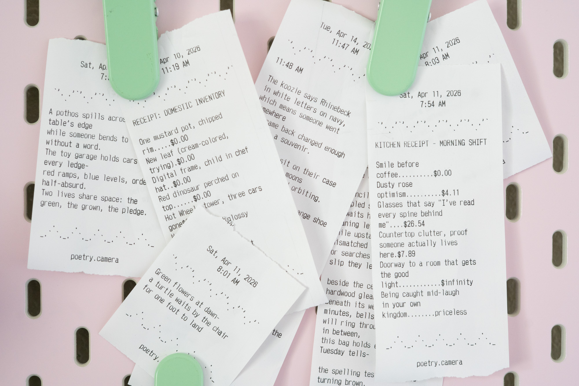 Cách hoạt động của Poetry Camera