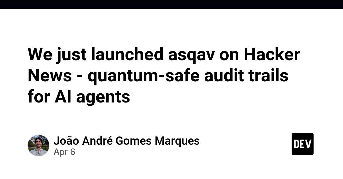 Ra mắt asqav: SDK mã nguồn mở tạo nhật ký kiểm toán an toàn lượng tử cho AI Agents