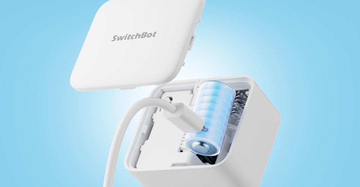 SwitchBot Bot Rechargeable: Robot bấm nút nhà thông minh giờ đây đã có pin sạc