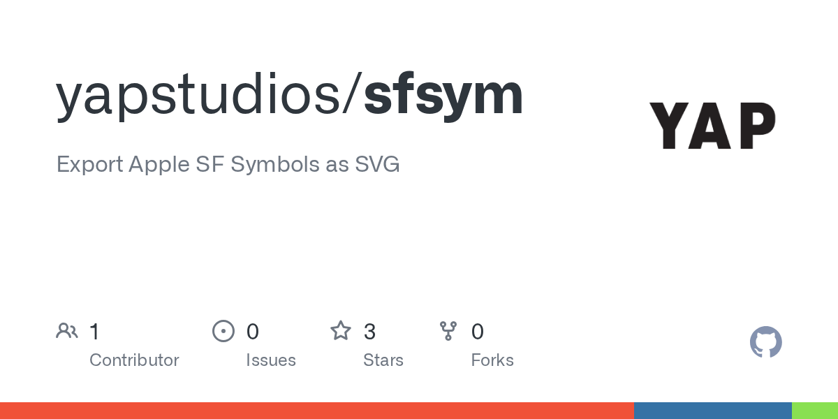 Sfsym: Công cụ CLI xuất Apple SF Symbols sang SVG, PDF và PNG chất lượng cao