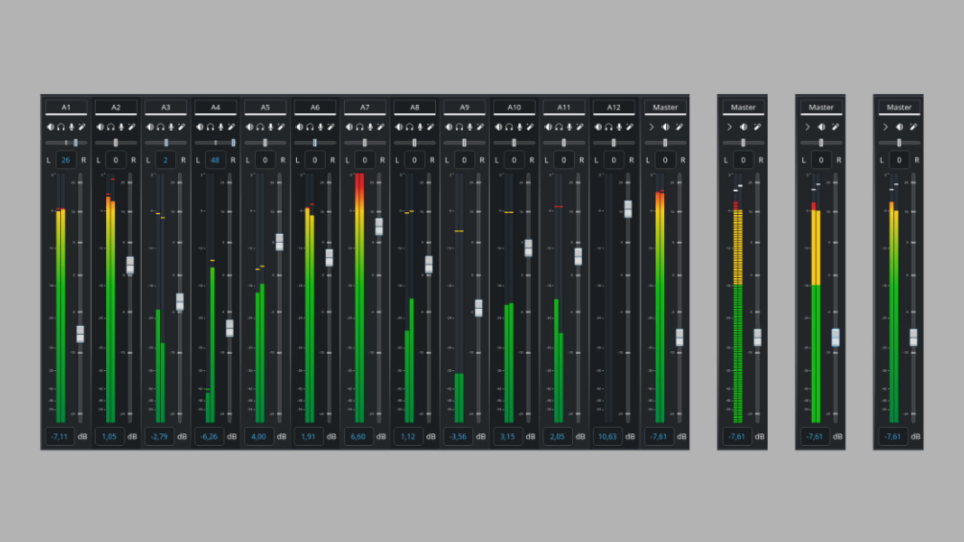 Bộ trộn âm thanh được thiết kế lại