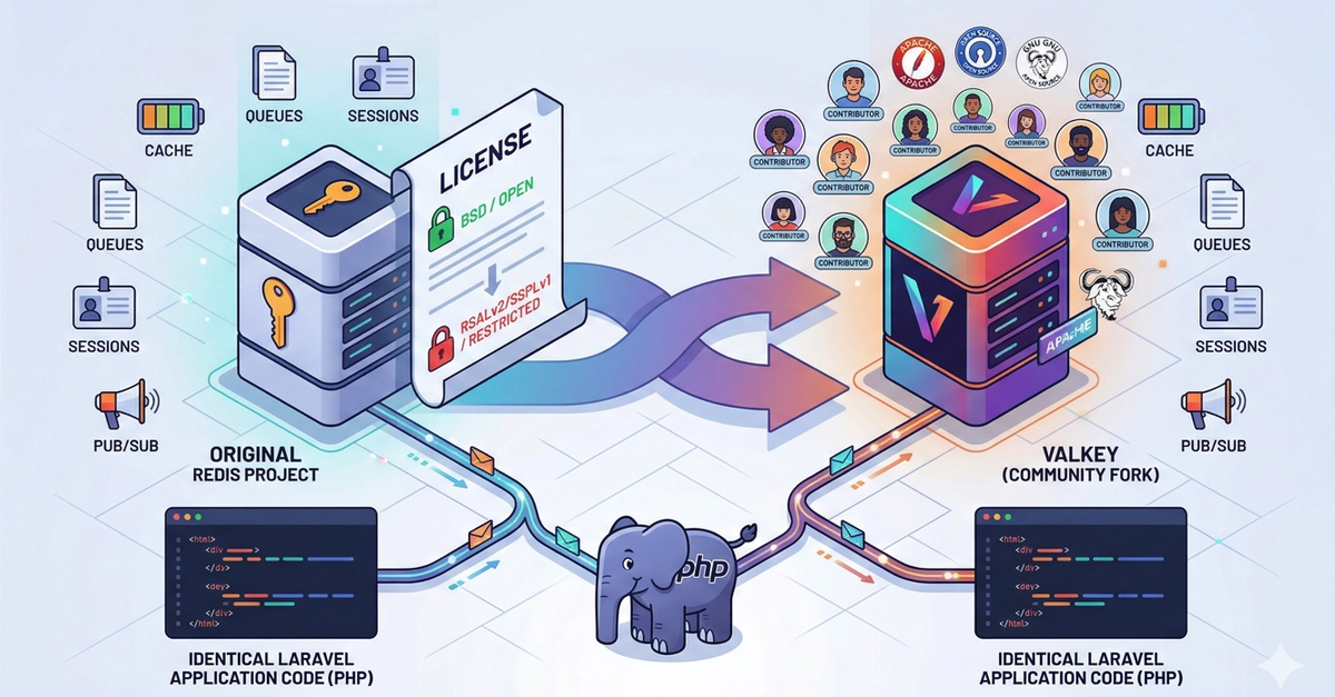 Valkey so với Redis cho Laravel: Caching và Queues - Những điều bạn cần biết