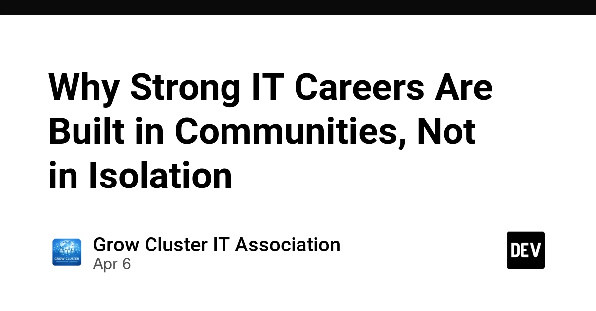 Tại sao sự nghiệp IT thành công được xây dựng từ cộng đồng chứ không phải sự cô lập