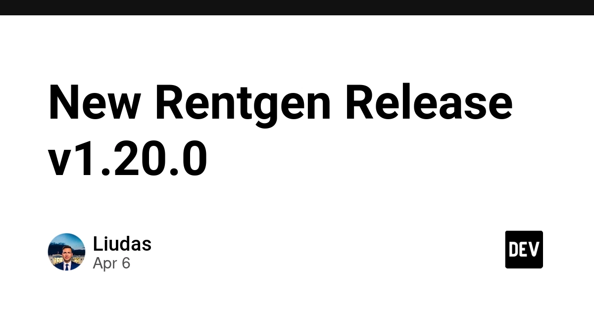 Rentgen v1.20.0 ra mắt: Xuất nhập dự án ngoại tuyến và kiểm tra bảo mật API mới