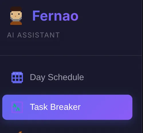Fernão đang xử lý nhiệm vụ