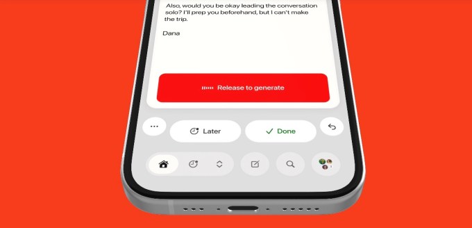 Giao diện thẻ bài của ứng dụng Avec