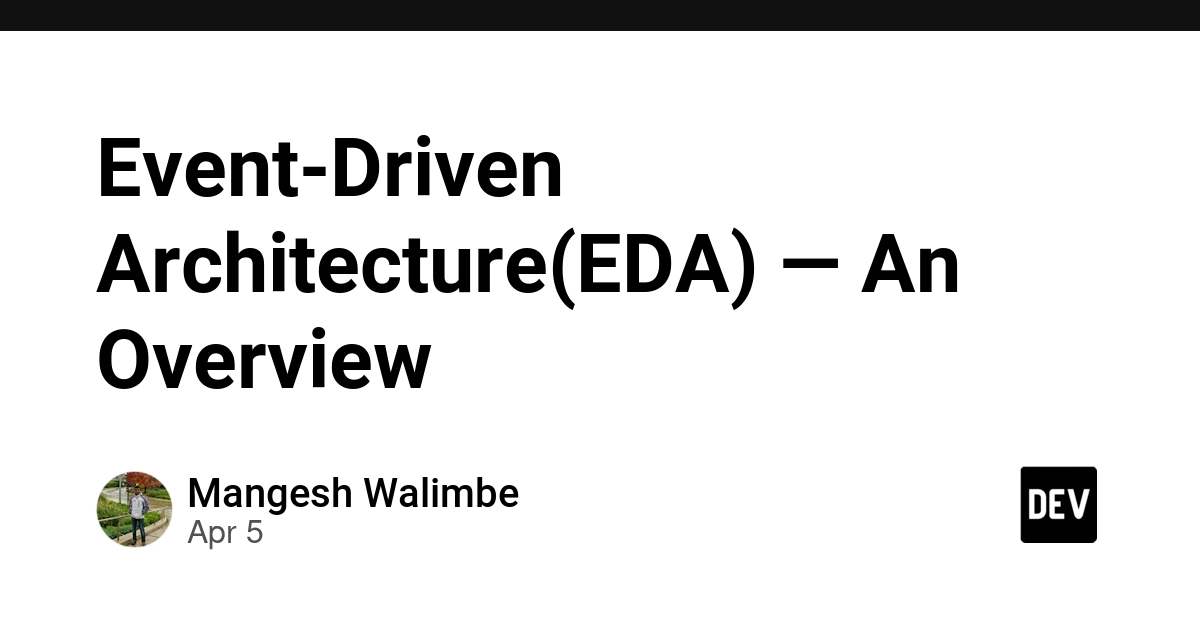 Kiến trúc hướng sự kiện (EDA): Tổng quan và Ứng dụng thực tế