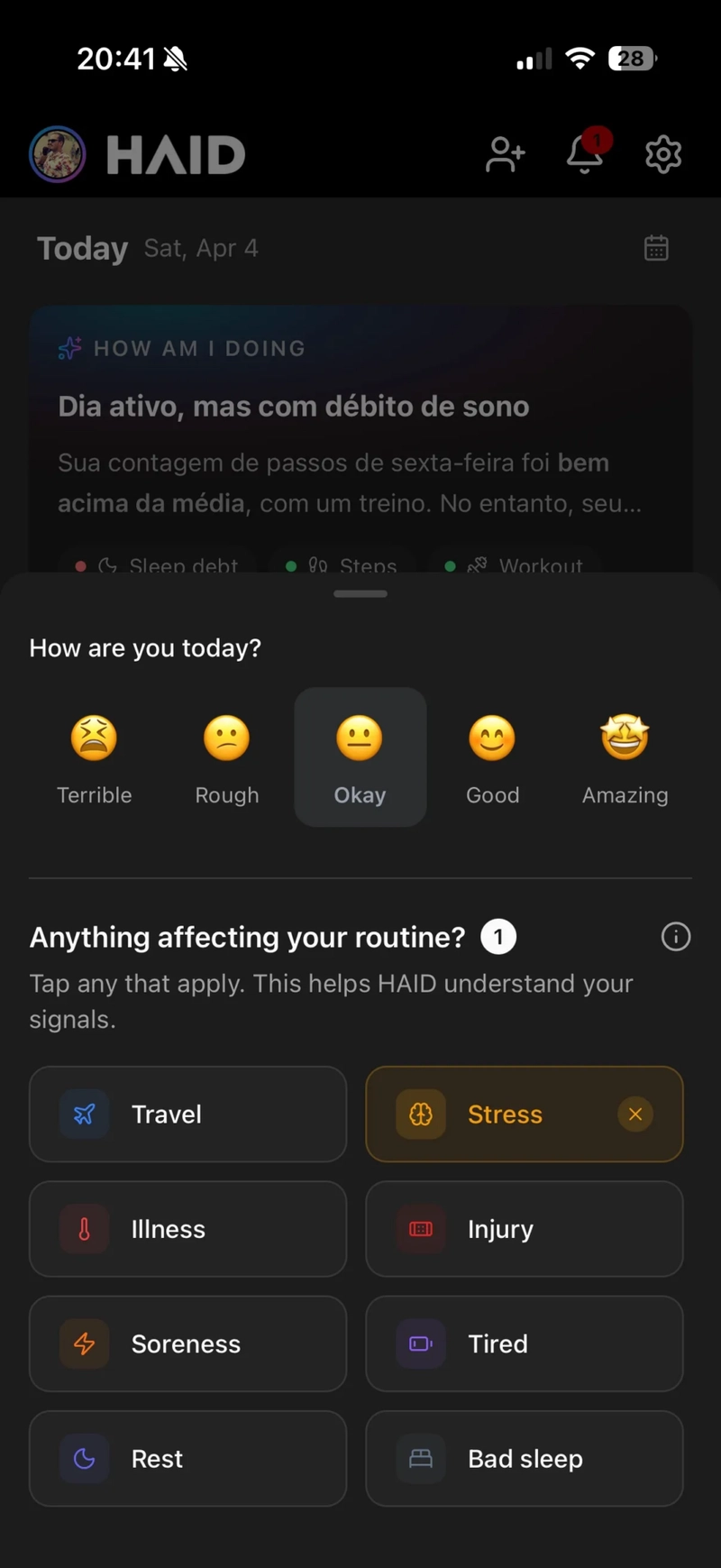 Giao diện HAID tập trung vào ngữ cảnh