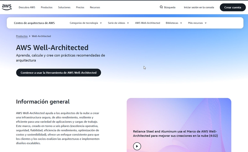 Sáu trụ cột của AWS Well-Architected Framework