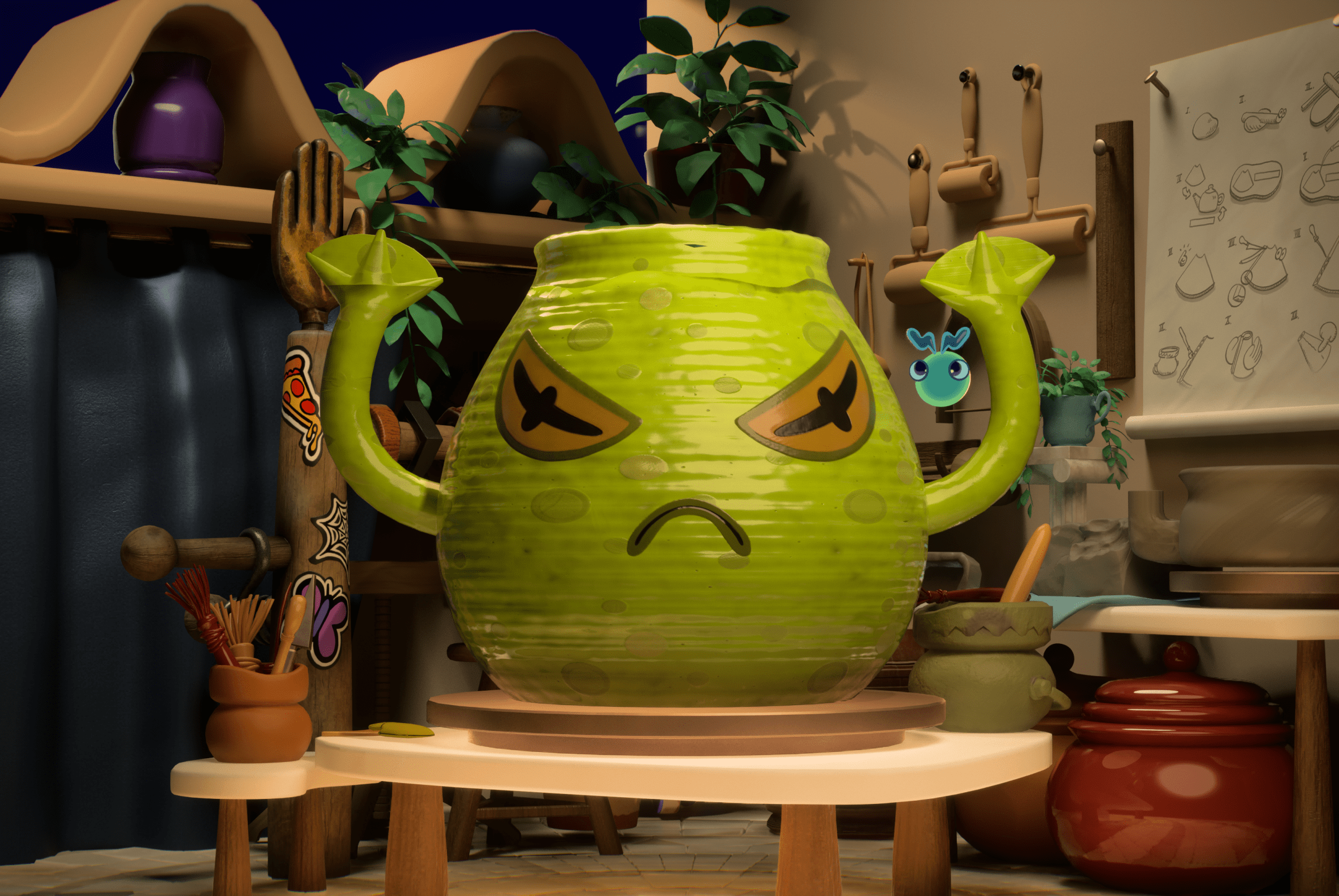 Minh họa game Kiln