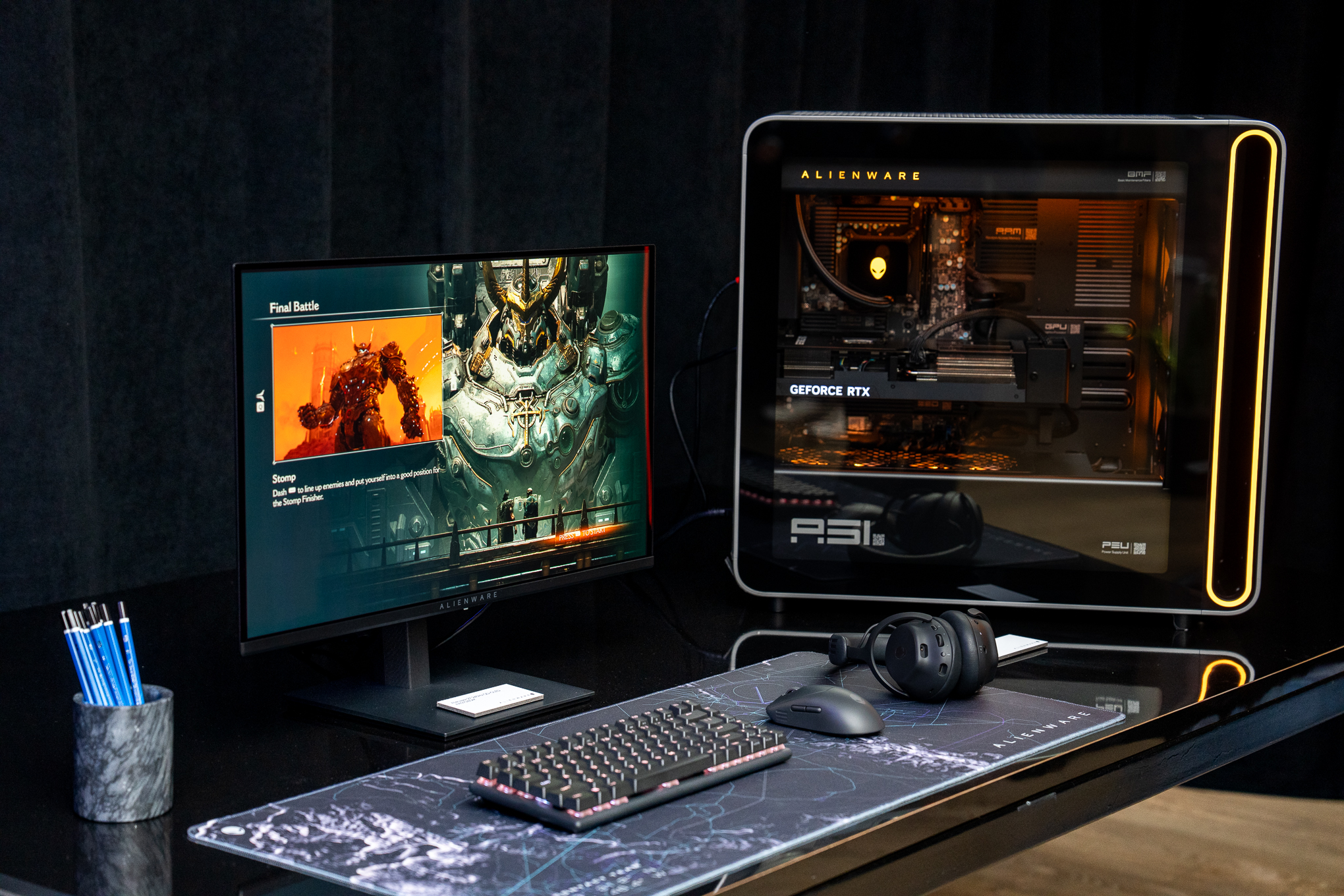 Góc nhìn từ phía sau màn hình