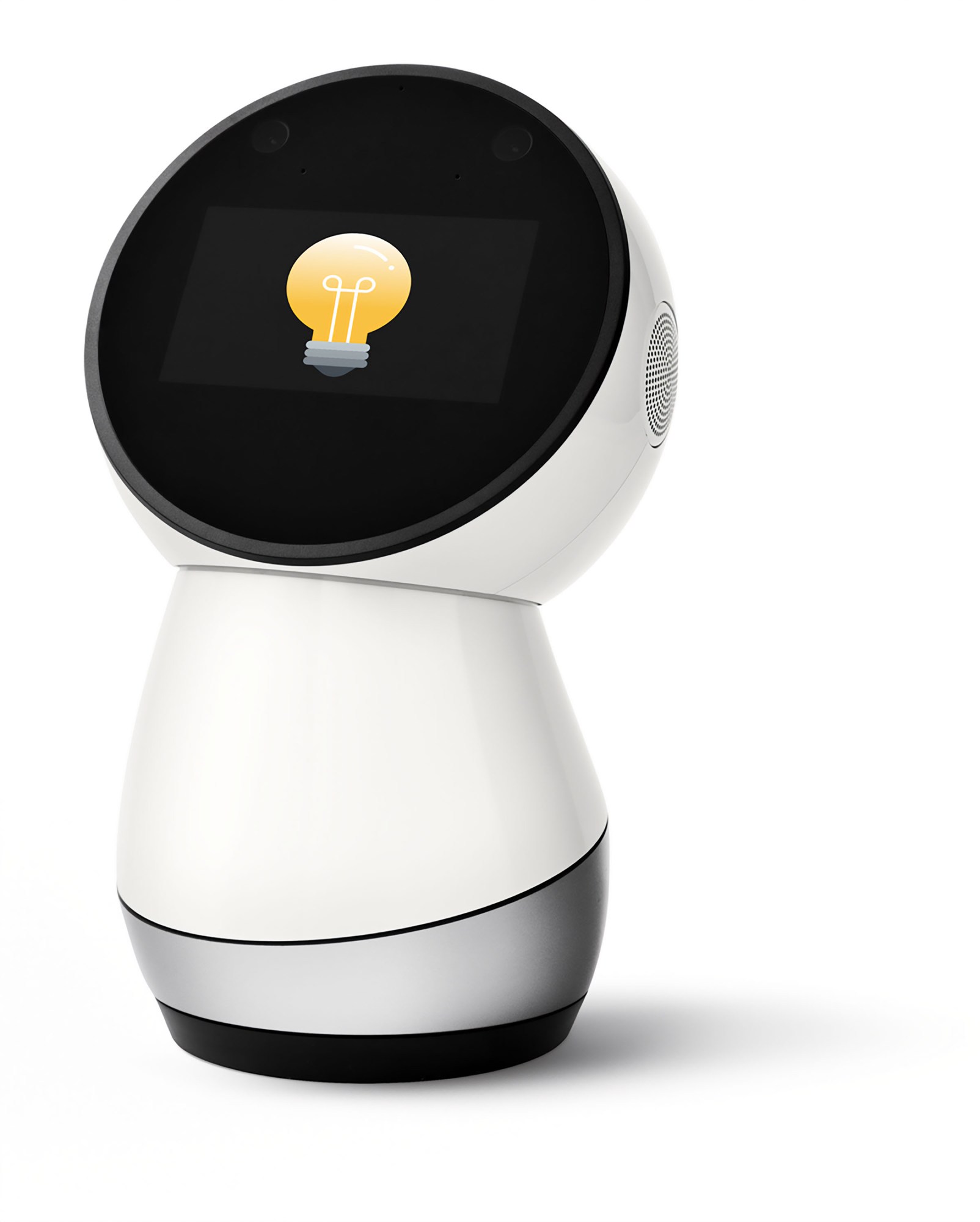 Jibo, một robot xã hội di chuyển được, thực hiện các cuộc trò chuyện từ trước kỷ nguyên LLM.