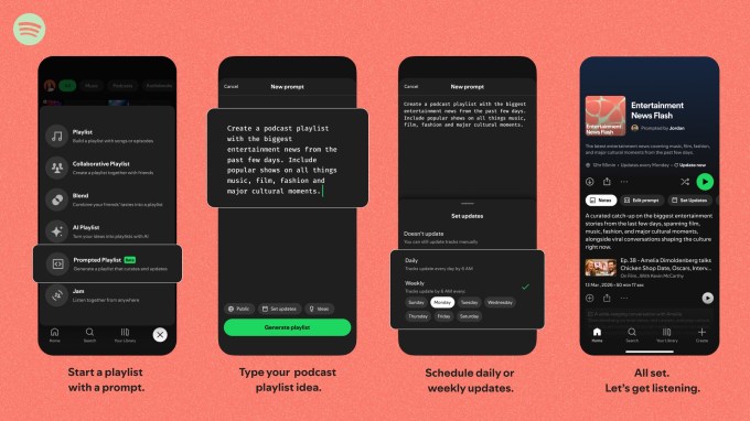 Giao diện tính năng mới của Spotify