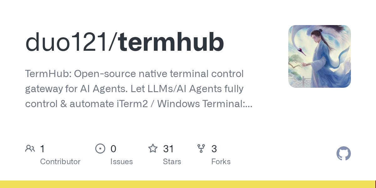 TermHub: Cổng điều khiển Terminal mã nguồn mở chuyên dụng cho AI Agents