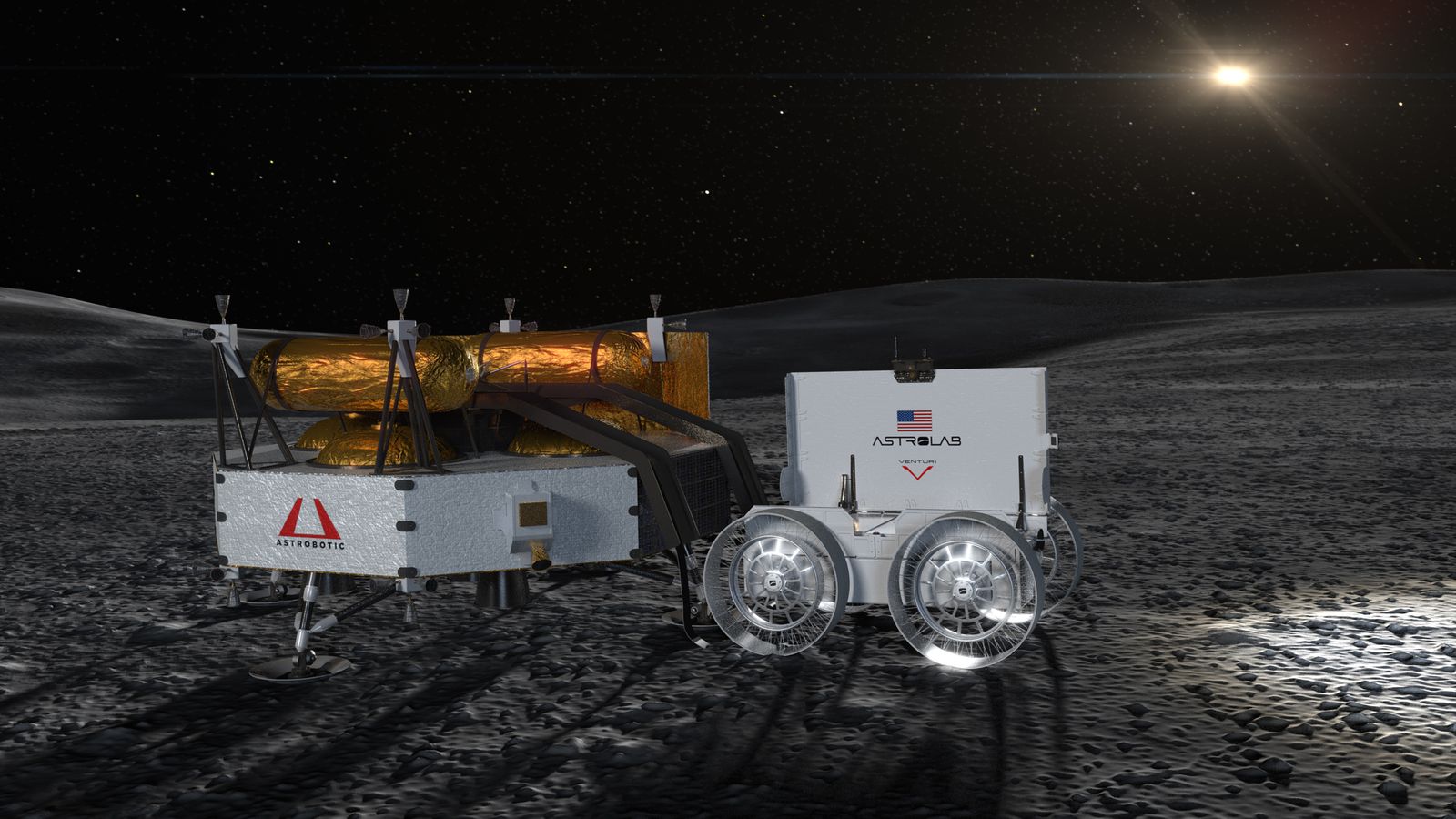 Xe tự hành FLIP của Astrolab