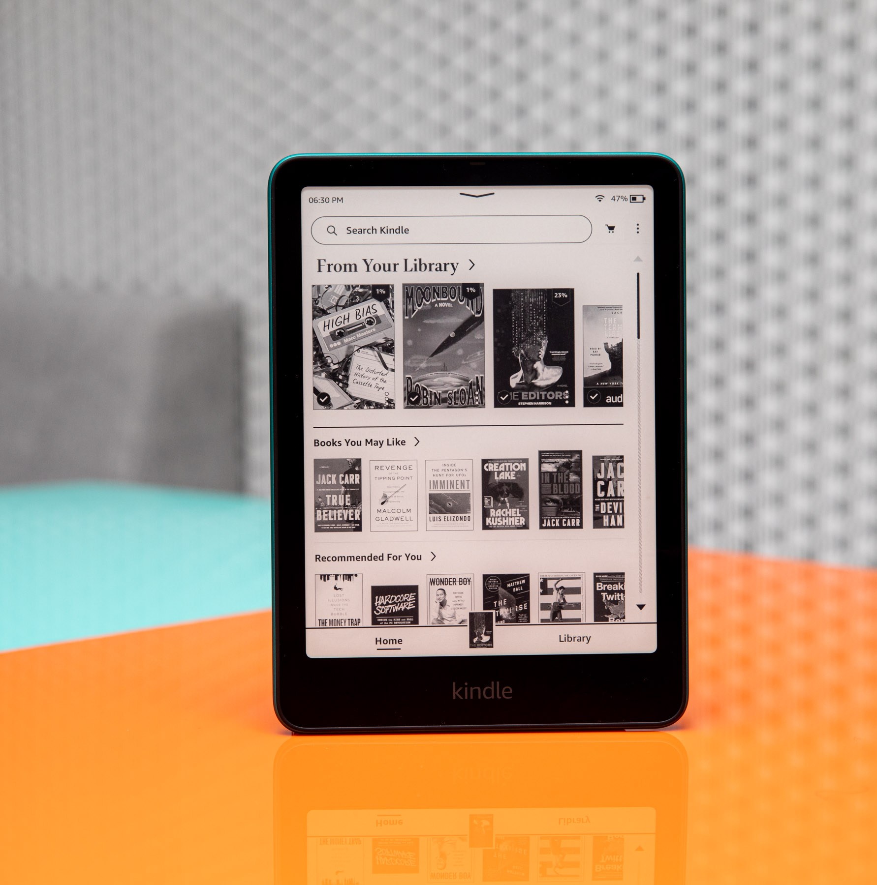 Kindle Paperwhite thế hệ mới với khả năng kháng nước