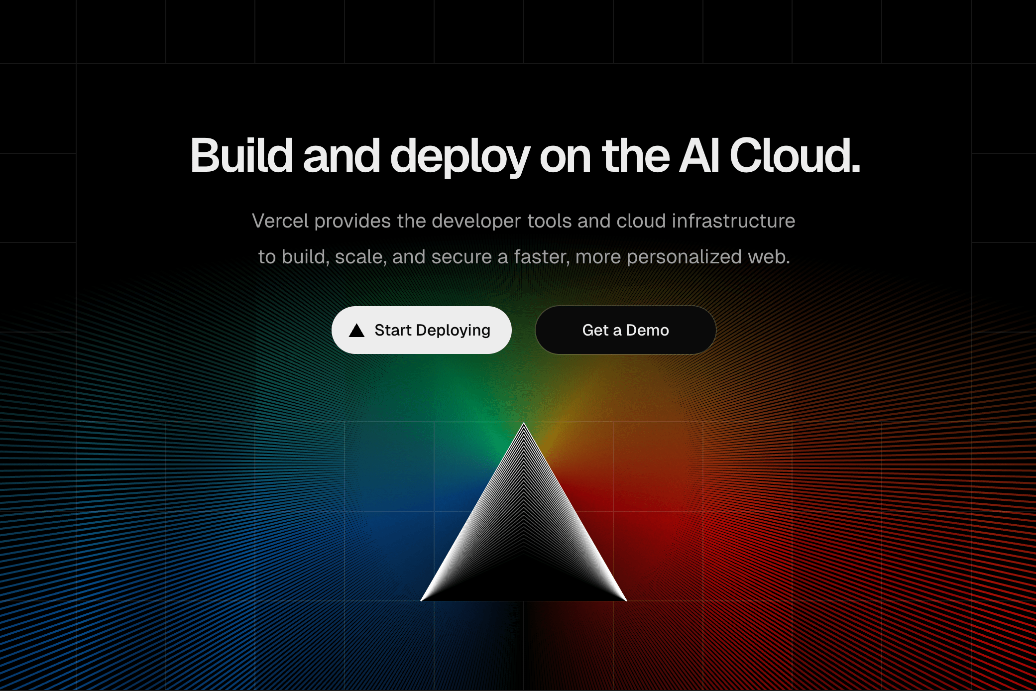 Màn hình thông báo về sự cố bảo mật của Vercel