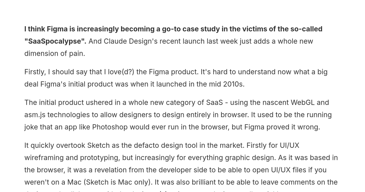 Figma đối mặt với thách thức mới từ Claude Design: Khi AI thay đổi cuộc chơi thiết kế