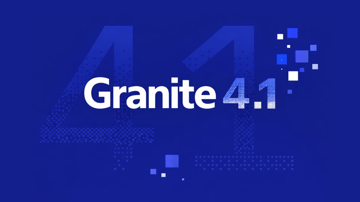 Granite 4.1: Mô hình 8B của IBM đạt hiệu năng ngang ngửa các đối thủ gấp 4 lần kích thước