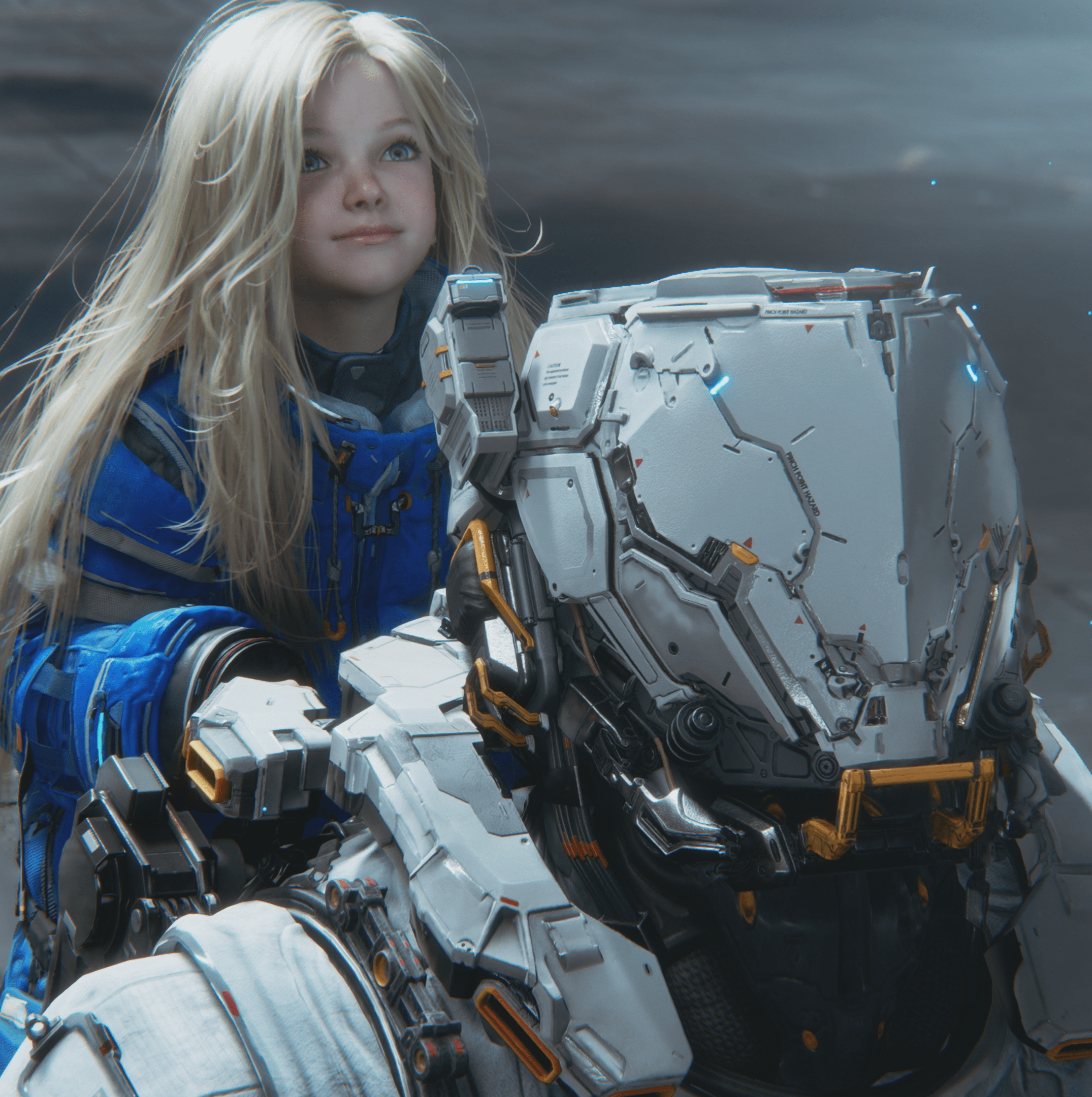 Pragmata Lunar Cityscape