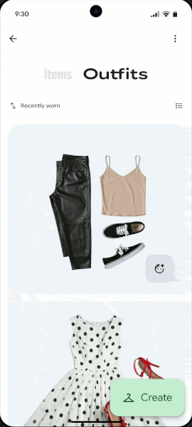 Giao diện tủ quần áo trên Google Photos