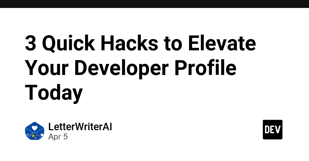 3 mẹo nhanh giúp lập trình viên nâng cấp profile chuyên nghiệp ngay lập tức