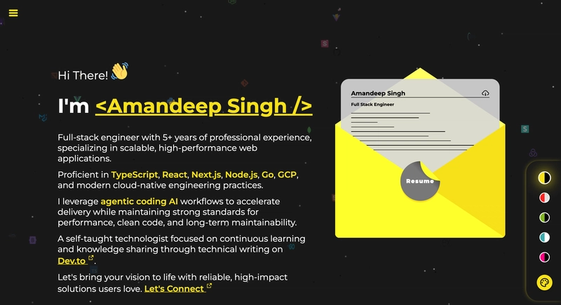 Giao diện chuyển đổi chủ đề