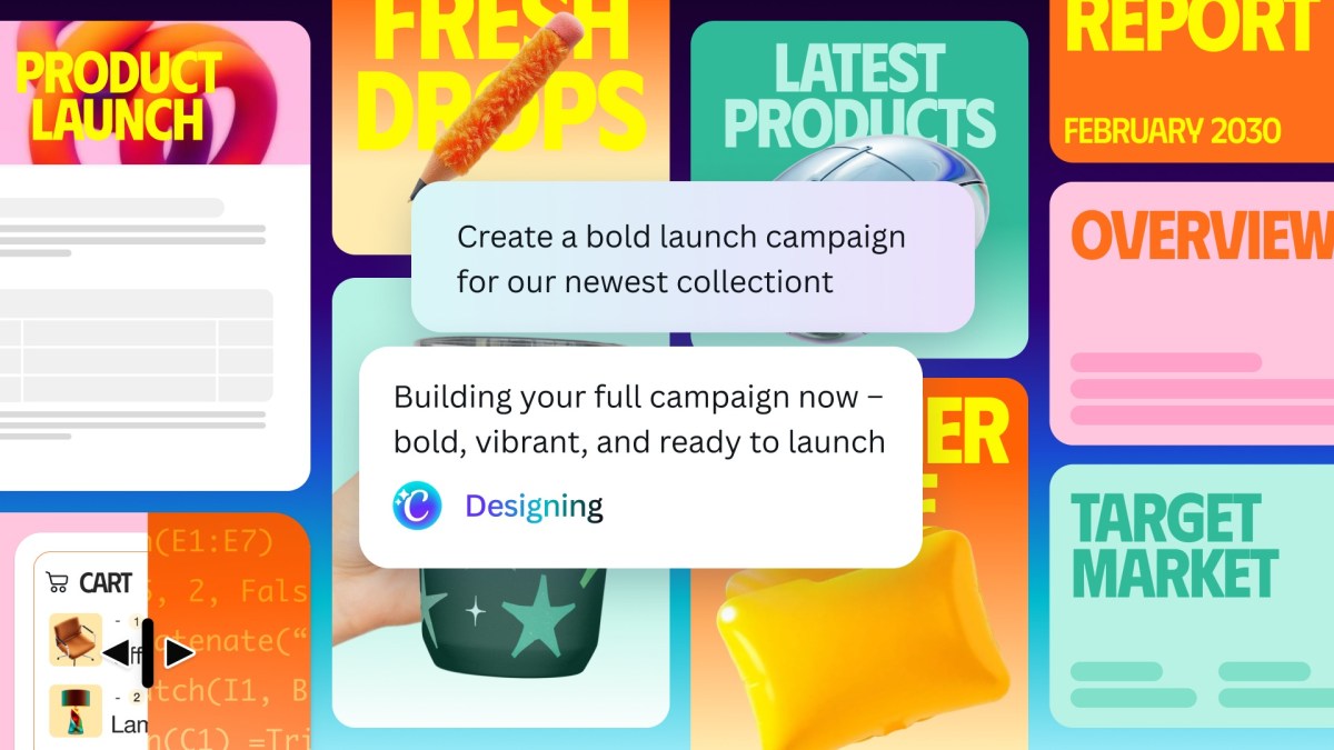 Canva nâng cấp trợ lý AI: Tự động gọi công cụ và tạo thiết kế có thể chỉnh sửa