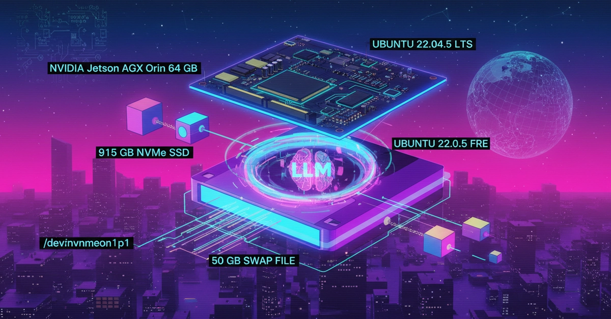 Tạo Swap File 50 GB trên Jetson AGX Orin: Tối ưu hóa cho mô hình AI lớn