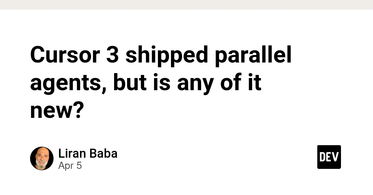 Cursor 3 tung ra các Agent song song, nhưng liệu có gì thực sự mới mẻ?