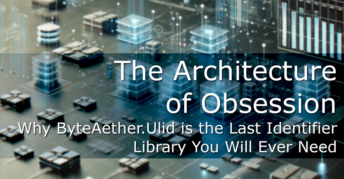 Tại sao tôi "tối ưu hóa thái quá" một thư viện ULID cho .NET