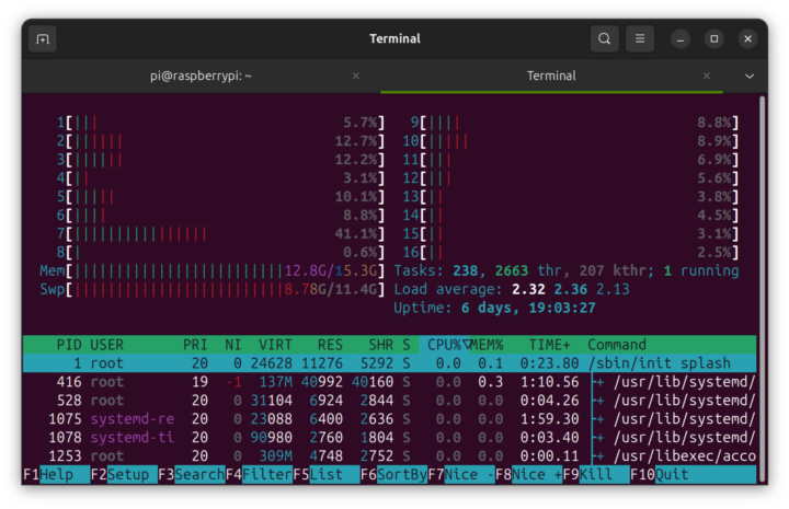 Cấu hình ZRAM trên laptop Ubuntu