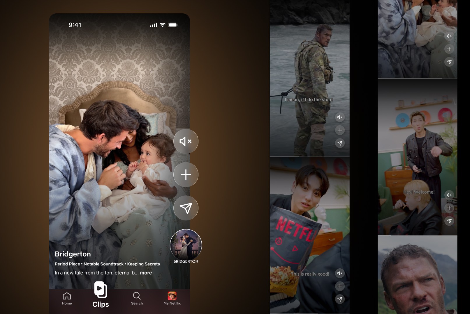 Giao diện mới của Netflix