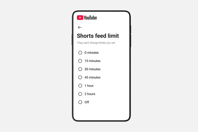 Giao diện YouTube Shorts