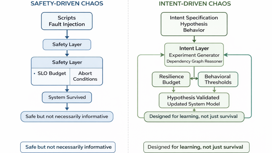 So sánh Chaos dẫn hướng bởi An toàn và Ý định