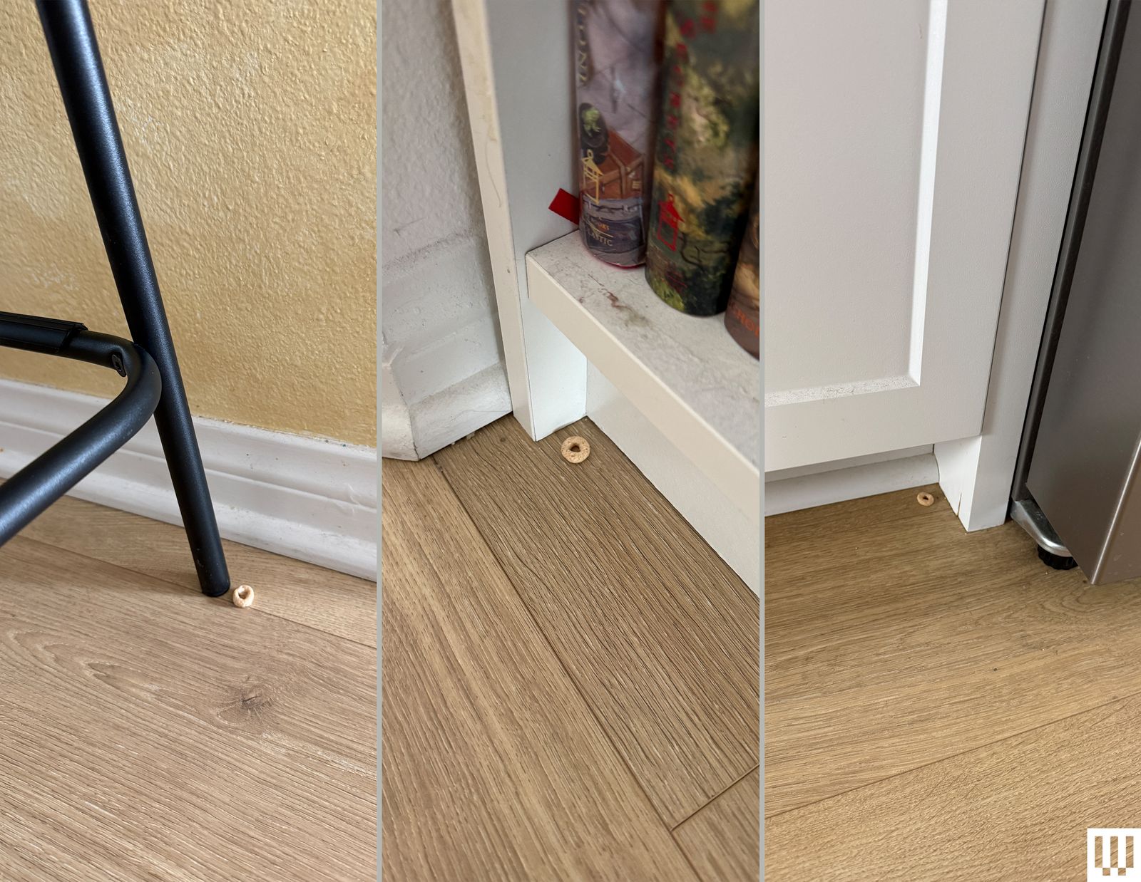 Thử nghiệm khả năng làm sạch góc