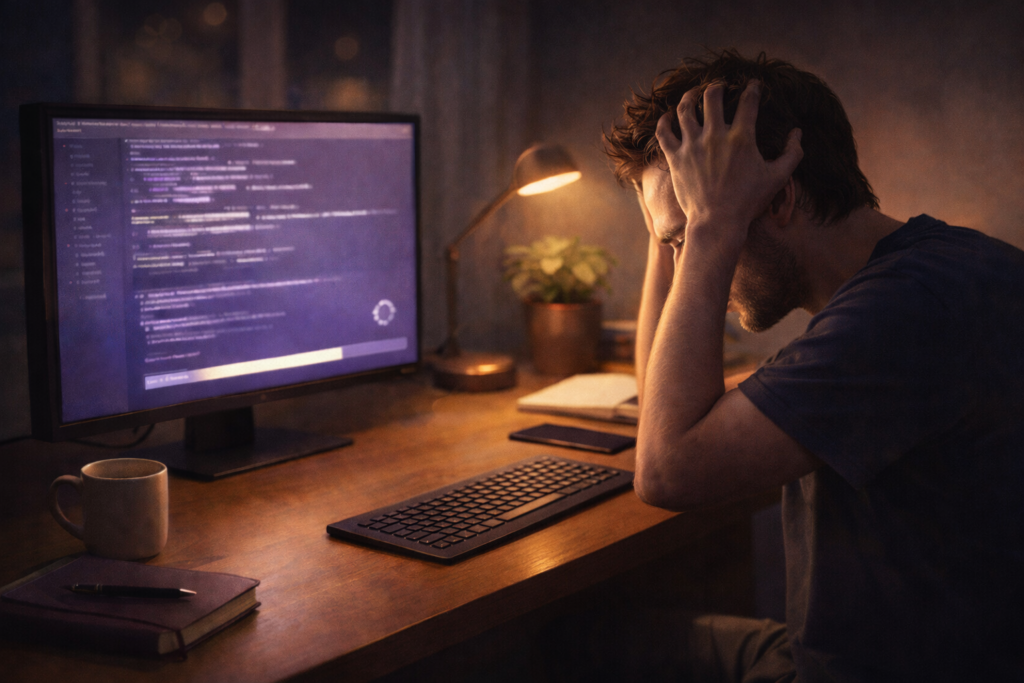 Nhà phát triển ngồi chờ Agent hoàn thành, sợ chạm vào code